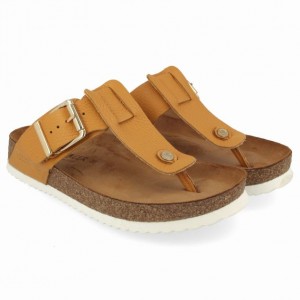 Haflinger CORA Sandaler Dame Gul | 065-YBMJFT