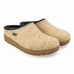 Haflinger KRIS Tresko Dame Beige | 097-XIRLQG