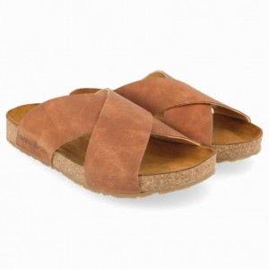 Haflinger MIO Sandaler Dame Brune | 098-IXRPOK