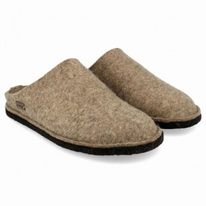 Haflinger SOFT Tøfler Dame Brune | 476-MFQYBW