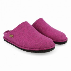 Haflinger SOFT Tøfler Dame Fuchsia | 035-LKVGFZ