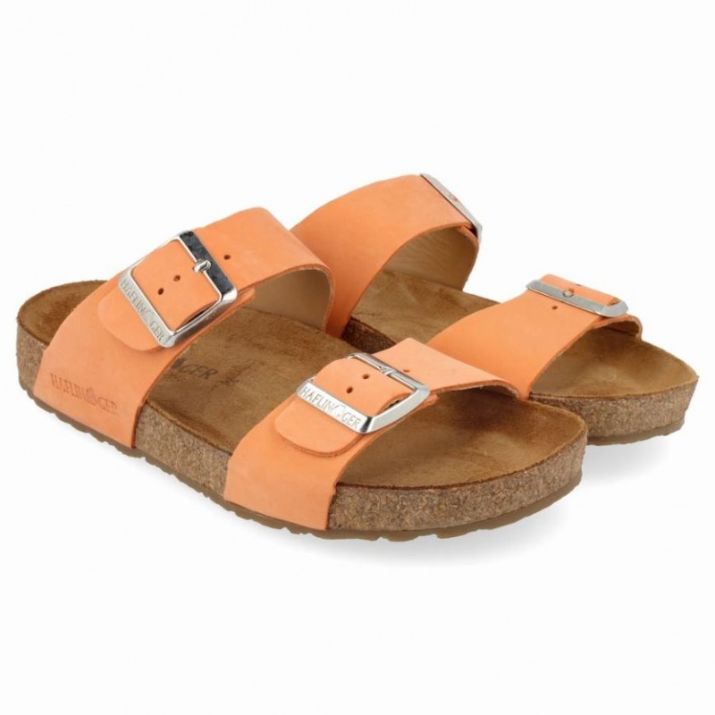 Haflinger ANDREA Sandaler Dame Oransje | 160-RMCJUN