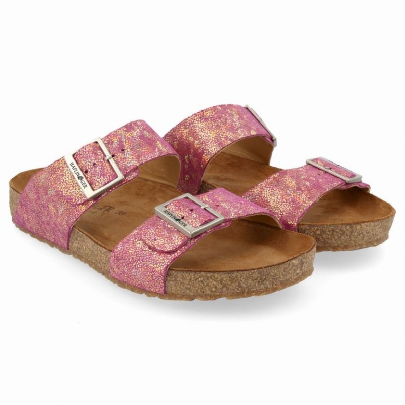 Haflinger ANDREA Sandaler Dame Rosa Gull | 068-QALPHR