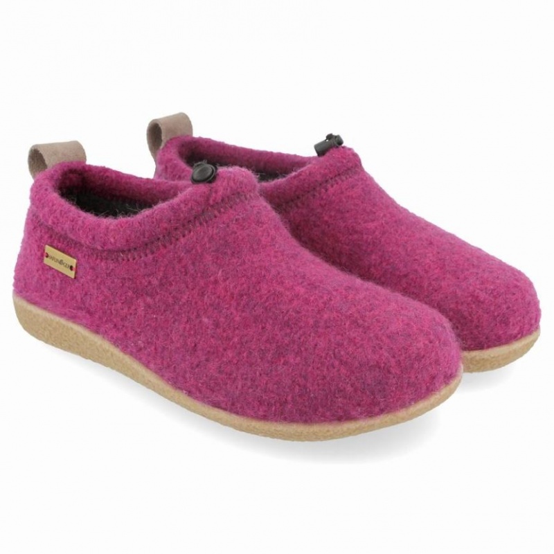 Haflinger GUIDO Tøfler Dame Fuchsia | 091-VTLAXI